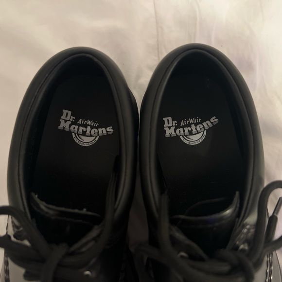 Dr. Martens 8053 Polished Smooth Platform Shoes - Picture 4 of 7